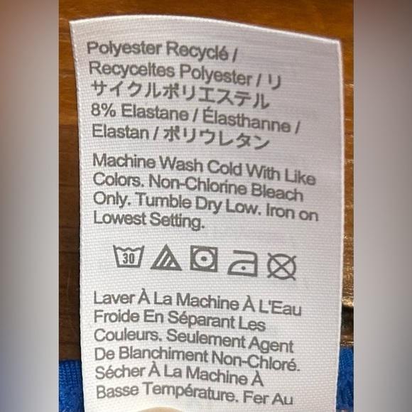 NWT J. Crew Blue Wide-Rib Hipster Full-Coverage Bikini Bottom, Low-Mid-Rise, XL - Picture 11 of 14